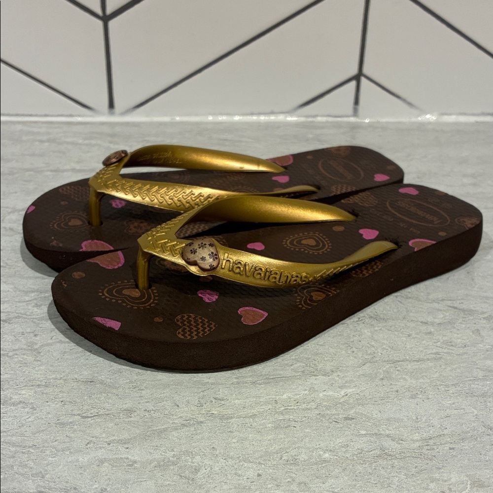 Havaianas (12-13) Girls Flip Flops